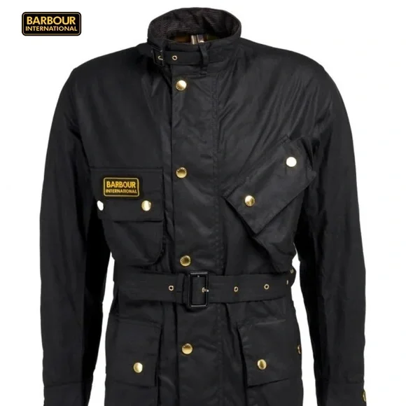 Barbour International Original Waxed Cotton Jacket M - Picture 1 of 15